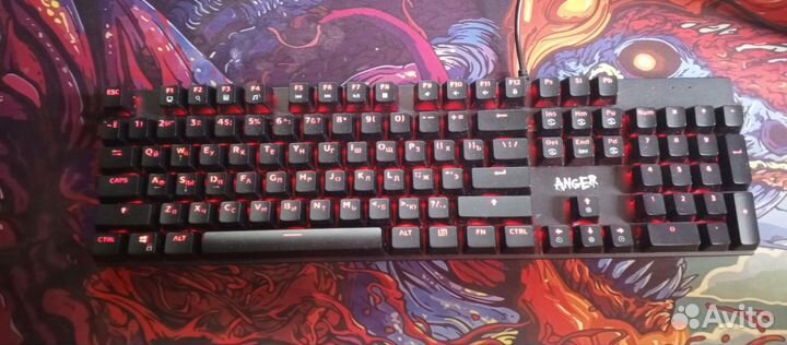 Игровая механическая клавиатура Dexp Anger 100