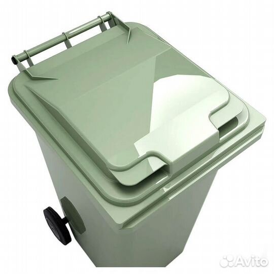 Контейнер для мусора 120 л с крышкой