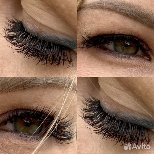 Наращивание ресниц на дому