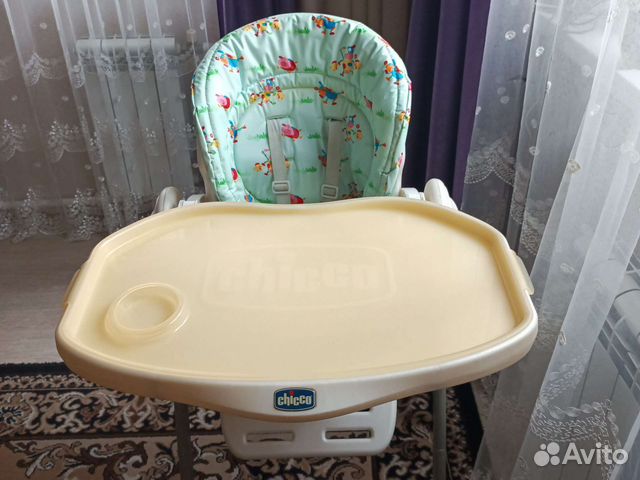 Стульчик для кормления chicco polly magic