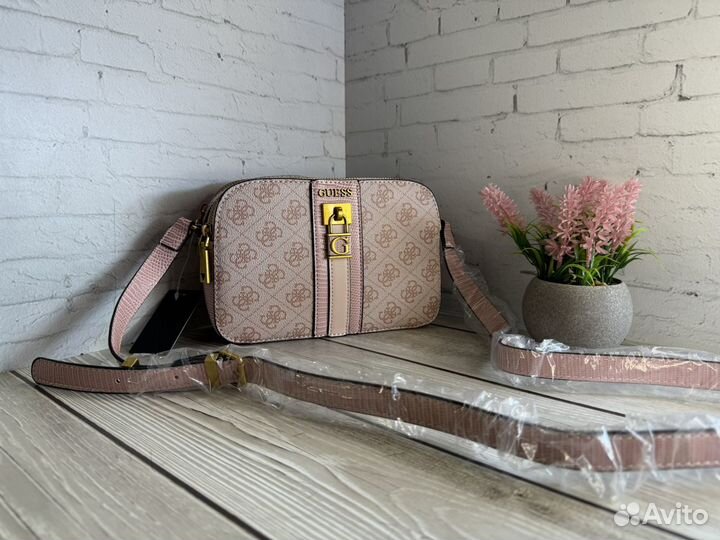 Сумка Guess ginevra (cross-body)pink