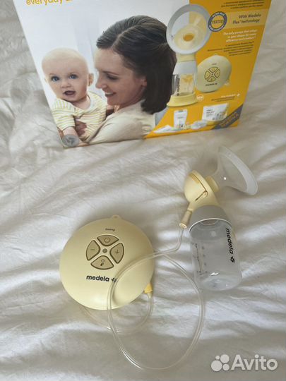Молокоотсос medela swing flex электрический