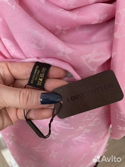 Платок шаль Louis Vuitton кашемир