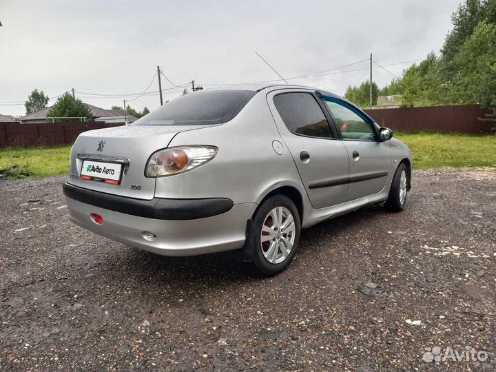 Peugeot 206 1.4 МТ, 2008, 170 000 км