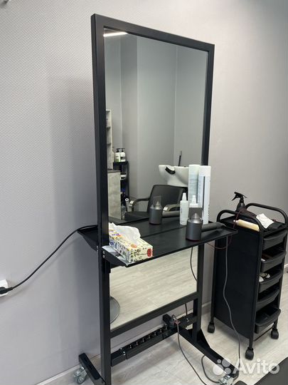 Парикмахерское двустороннее зеркало