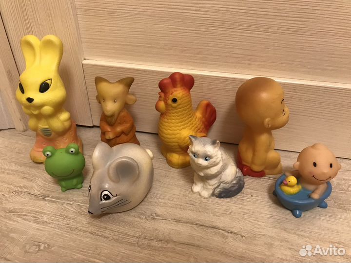 Резиновые игрушки