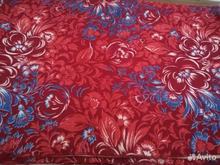 Отрез ткани фланель шелковистая СССР