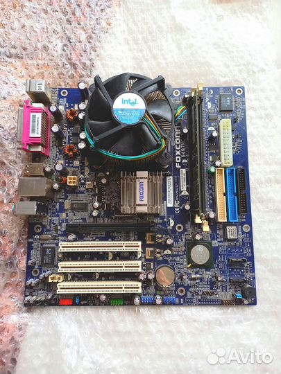 Материнская плата foxconn 775 сокет