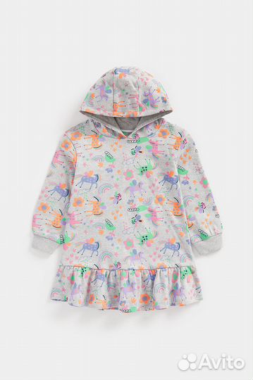 Платье с начесом Mothercare для девочки, 98 см (3 года)