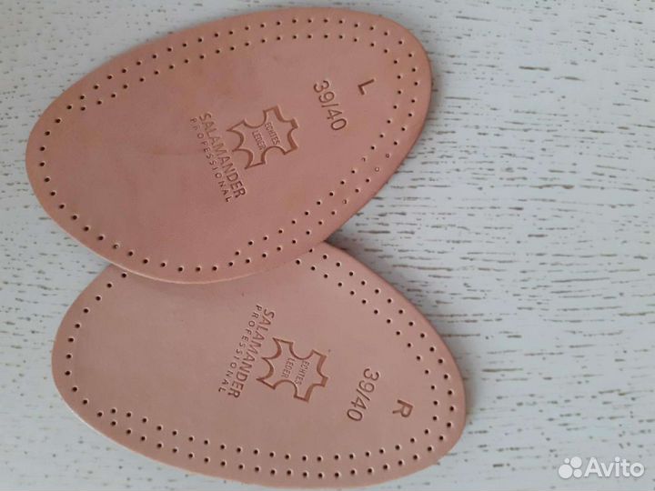 Полустельки кожаные 39/40р