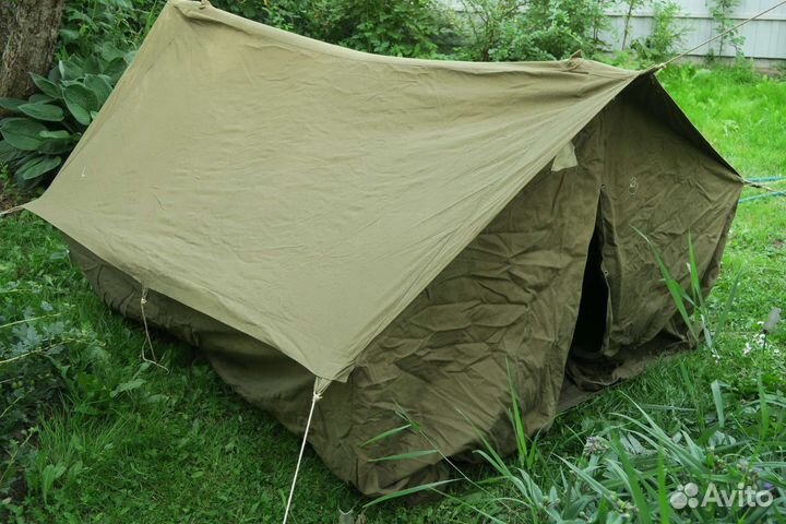 Палатка брезентовая СССР