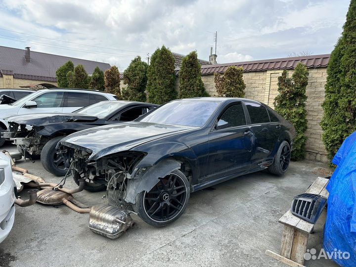 Mercedes w221 s500 на запчасти