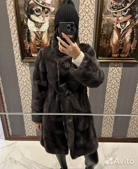 Шуба норковая