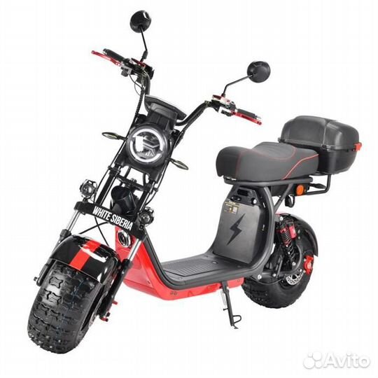Электроскутер White siberia 2WD 4000W