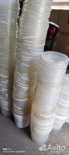 Пластиковые ведра