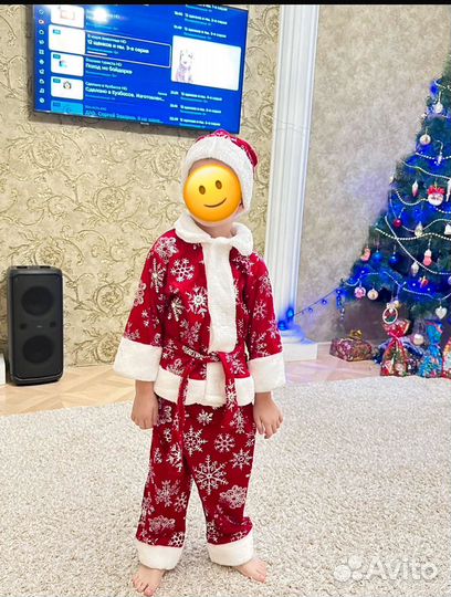 Костюм деда мороза