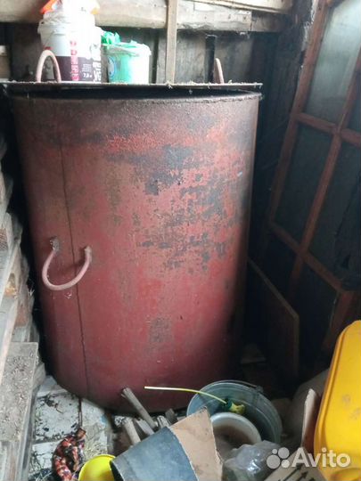 Бочка металлическая