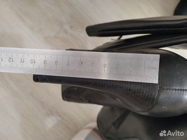 Сапоги женские натуральная кожа 39