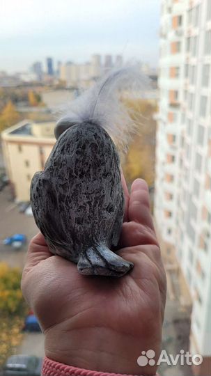 Декоративная фигурка птичка