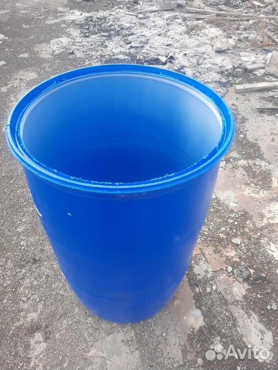 Пластиковая бочка 227л