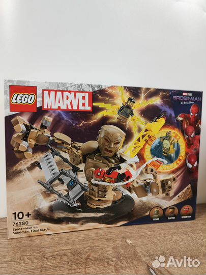 Lego Человек-паук против Песочного человека 76280