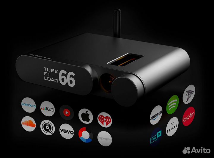 Ламповый цап Aune Flamingo-BD Black