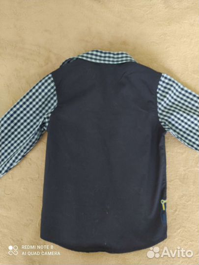 Рубашка для мальчика 122
