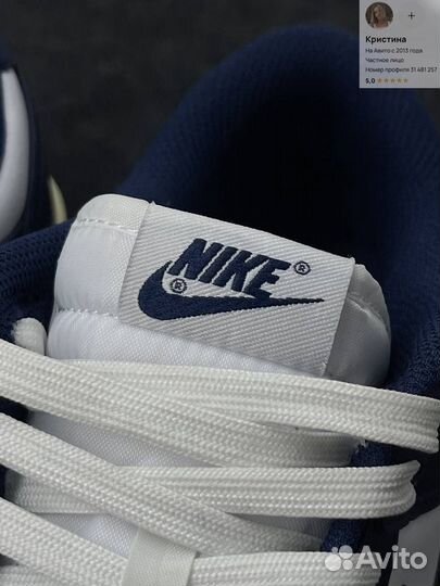 Кроссовки мужские Найк Nike Dunk Low Vintage Navy