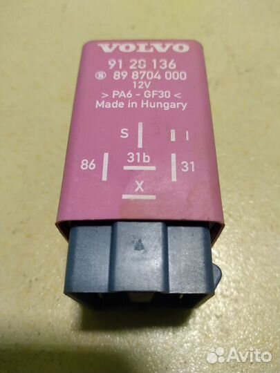 Реле стеклоочистителя Volvo V70 B5254T 1999