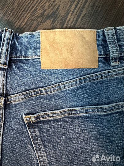 Джинсовые шорты zara 36