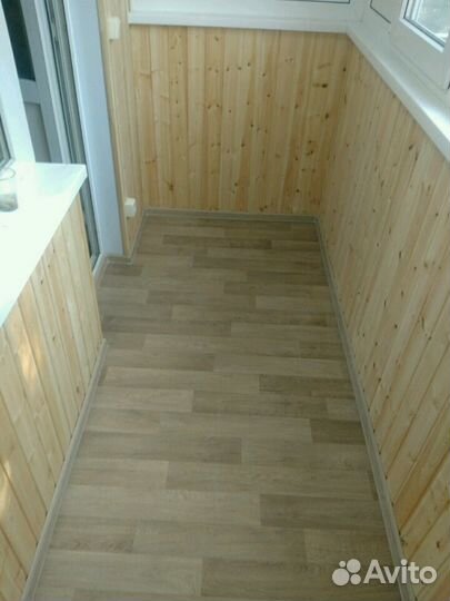 Окна, отделка балконов, остекление балконов