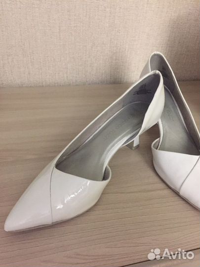 Туфли белые свадебные