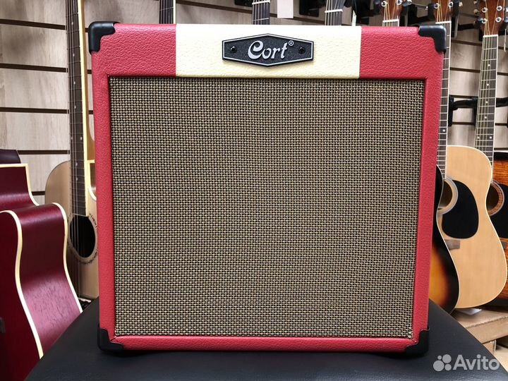 Комбоусилитель Cort CM15R-EU-DR, 15Вт, (красный)