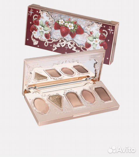 Палетки теней Flower Knows Strawberry Rococo Ser