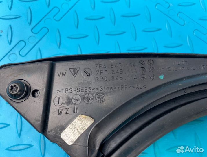 Стекло (форточка) переднее правое Porsche Cayenne