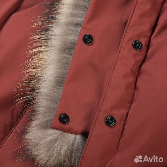 Пальто Куртка Парка Камея 3.0 мс Sivera (гранат)