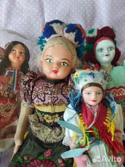 Кукла текстильная, сувенирная