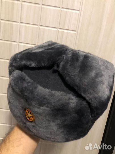 Шапка ушанка меховая