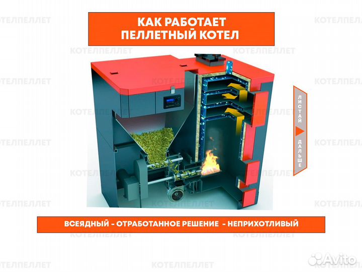 Угольно-Пеллетный Котел с Водяным Контуром