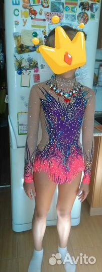 Купальник для художественной гимнастики 146-158