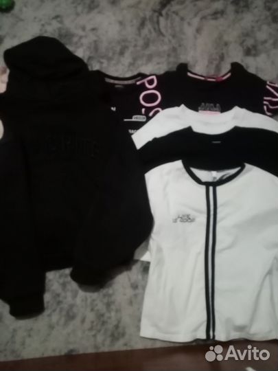 Вещи пакетом на девочку размер 140