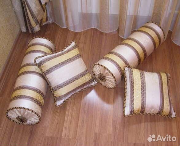 Пошив на заказ декоративных подушек,штор,текстиль