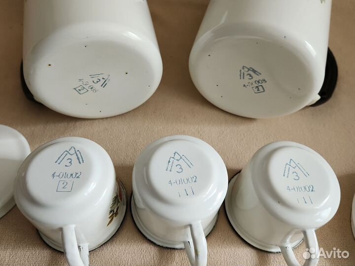 Кофейник. Эмаль СССР