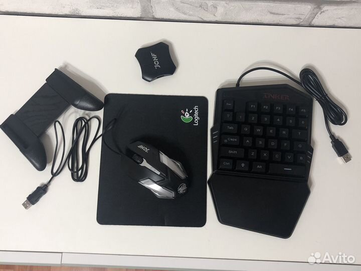 Клавиатура и мышь для телефона игровые