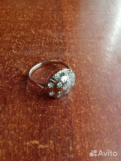 Кольцо с бриллиантами СССР