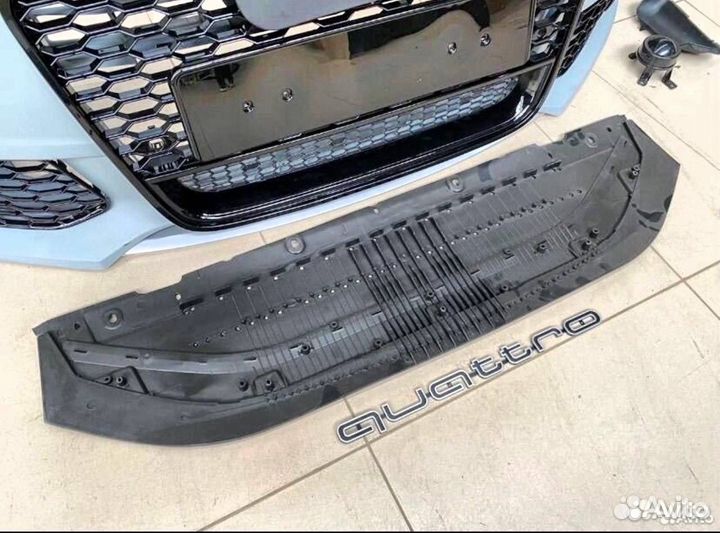 Audi a6 c7 передний бампер RS Look