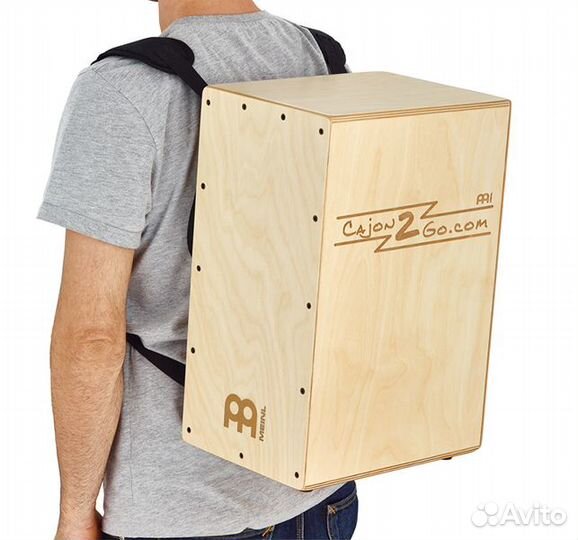 Кахон с лямками Meinl CAJ2GO-2 Cajon2Go Series