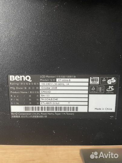 Монитор benq