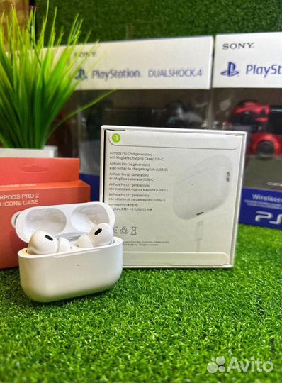 Airpods Pro 2 Gen. Type-C: с чехлом и гарантией