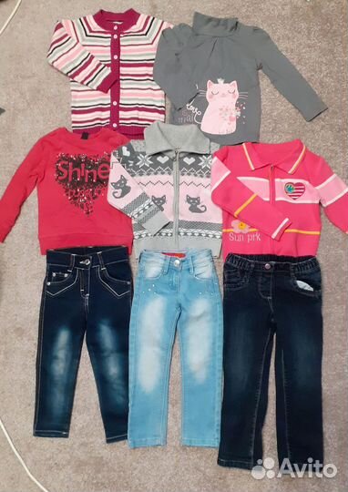 Одежда для девочки р.98 пакетом
